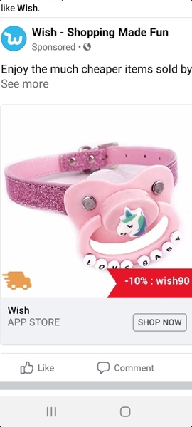 Dummy strapped to face