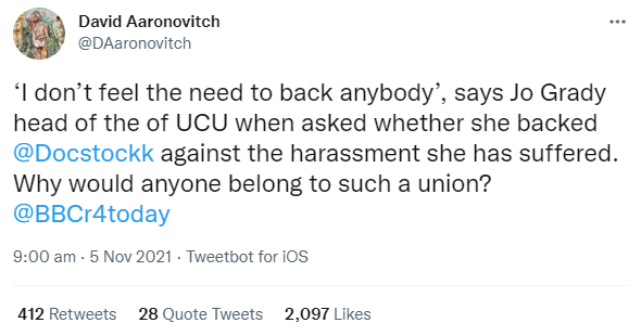 Kathleen Stock on BBC Woman's Hour today