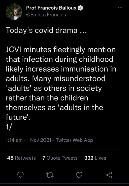 Infecting children to protect adults - yay or nay?