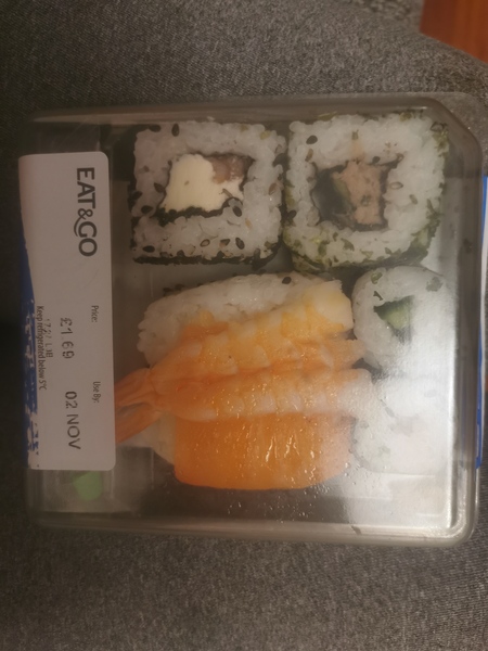 Is it safe to eat this sushi in pregnancy?