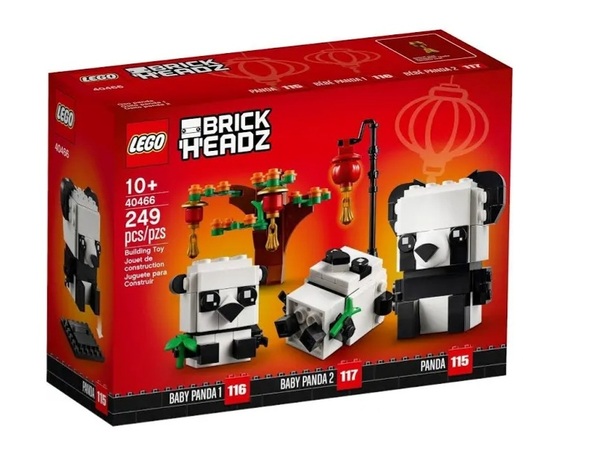 Panda themed present for eight year old girl