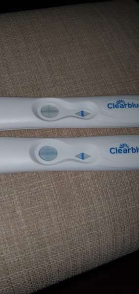 Faint positive Clear Blue