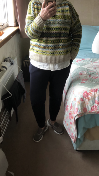 Toastie in our winter woolies. Toast #10