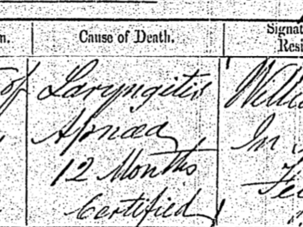 What might this cause of death have been ?