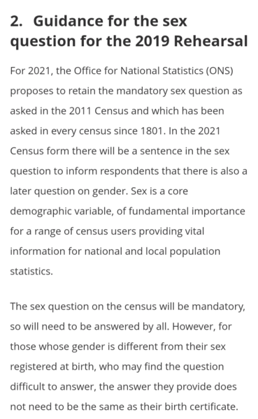 Scottish census sex question