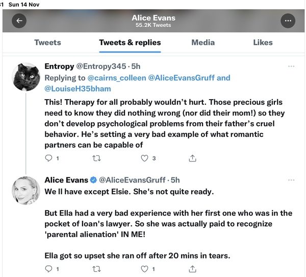 Alice Evans on Lorraine