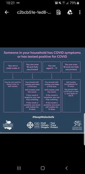 To take covid positive toddler for a walk