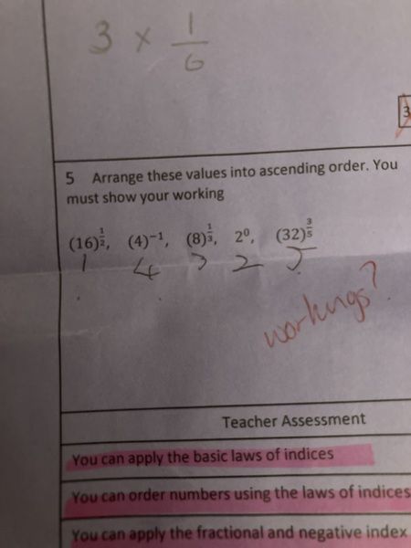 Maths homework- help!