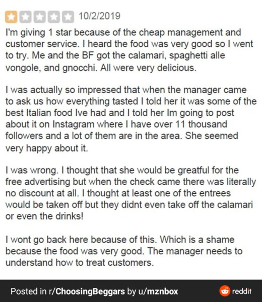 FH there's some entitled people !!