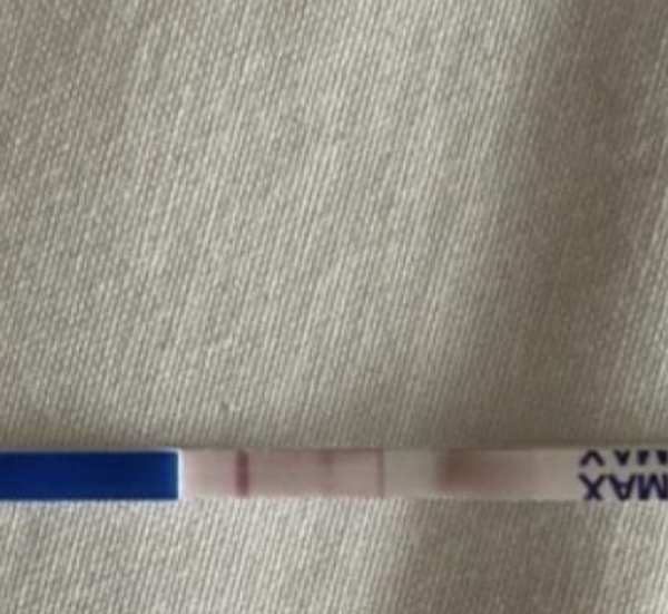 Positive in evening and then negative following am