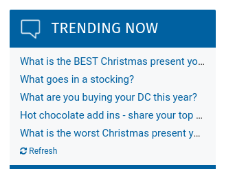 Is trending now broken?