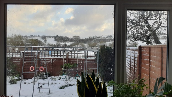Snow in the Peak District