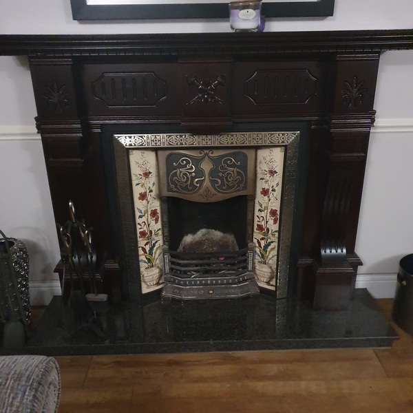 What colour do I get fire surround painted?