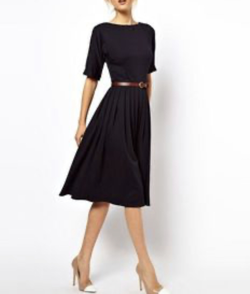 Dress down a LBD