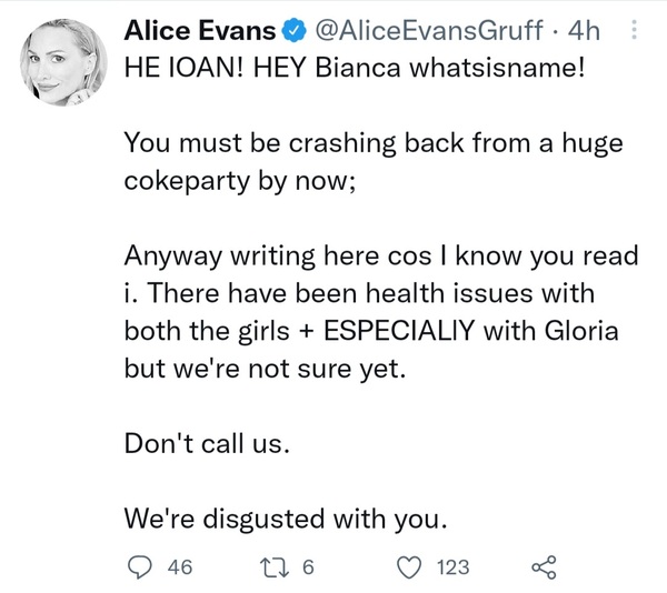 Alice Evans on Lorraine