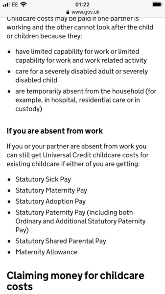 Benefit calculators? Unpaid Mat Leave