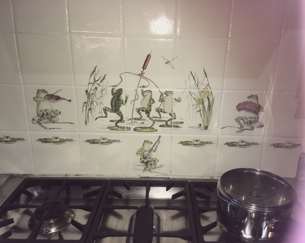 First world problem- have you ever seen khaki/ brown green kitchen cabinets