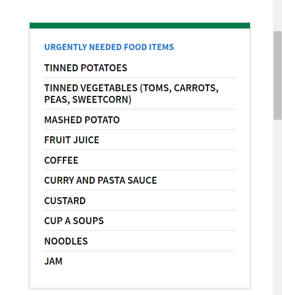 AIBU to think that donating tinned tomatoes to the food bank shows a real lack of understanding of food poverty?