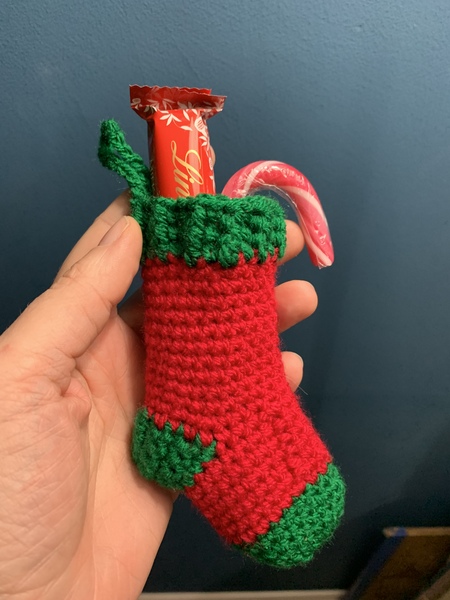Mini stockings help