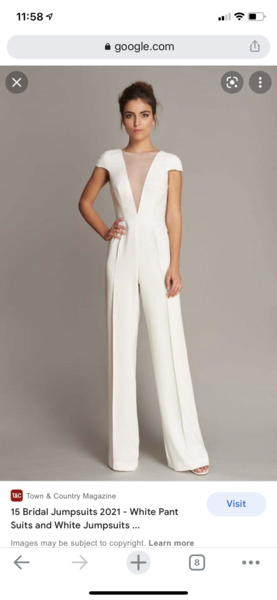 If you were to choose a wedding dress now…