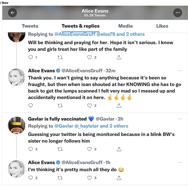 Alice Evans on Lorraine