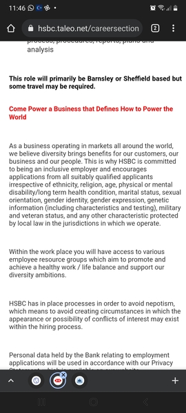 HSBC advert: gender should never be a barrier to opportunity