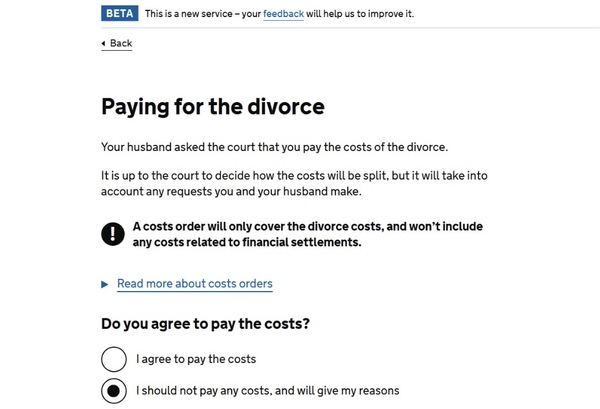 Responding to the Divorce Application Petition -