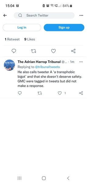 Harrop MPTS Hearing