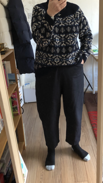 Toastie in our winter woolies. Toast #10