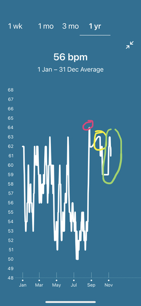 Tracking your cycle and possible BFP using RHR - part 6