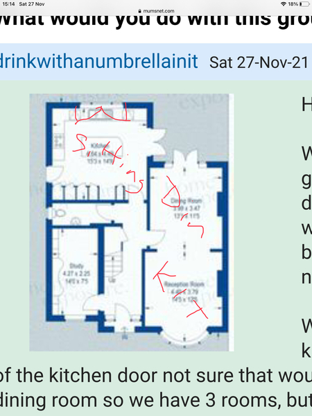 What would you do with this ground floor (not extending)