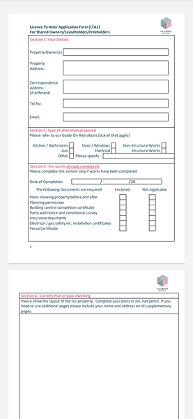 Or is DH - Works on leasehold property