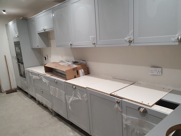 is this botch job? New kitchen