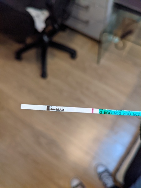 Curious if anyone sees a faint line?