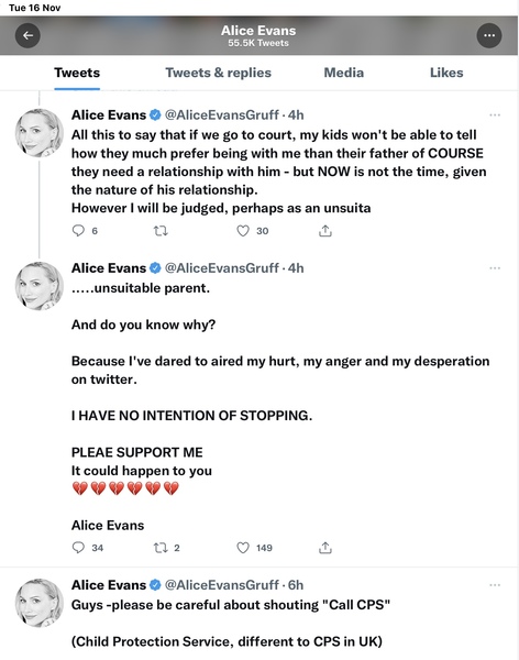 Alice Evans on Lorraine