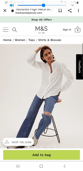 White blouse anywhere?