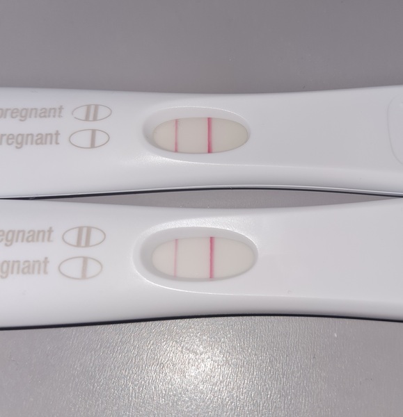Help!! BFP but just finished period