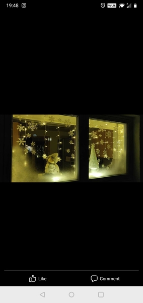Ideas for Christmas window dressing