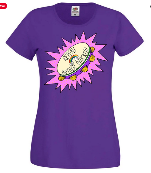 Repent m*therfucker t-shirt