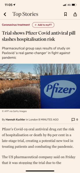 Merck has just been approved for use in the UK