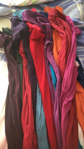 Coloured tights?