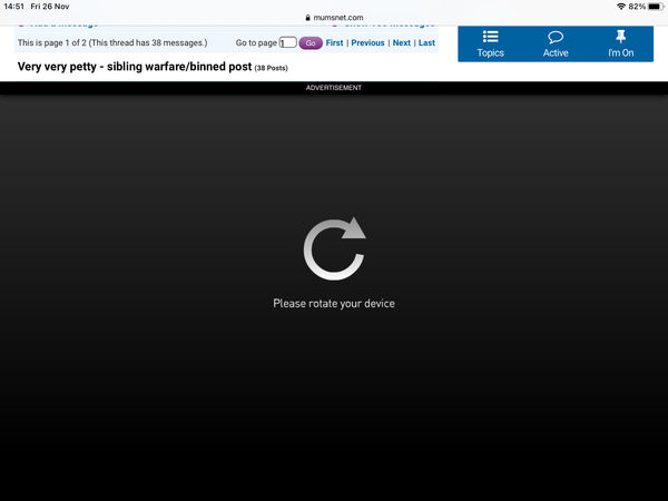 Black sections over text. Advert?