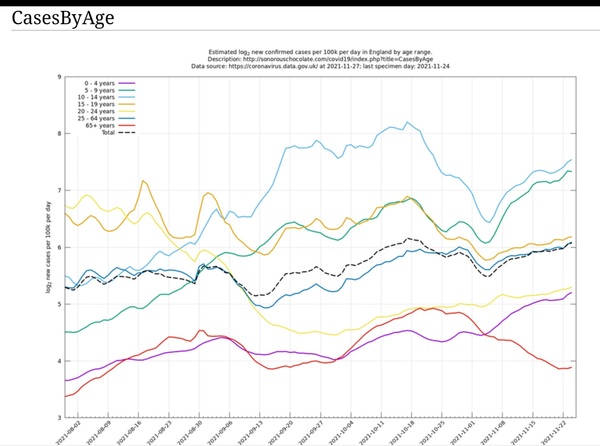 Data, Stats, Daily Numbers started 14th November 2021
