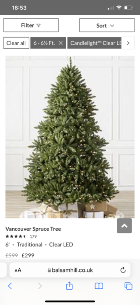 Come and talk to me about Balsam Hill Christmas Trees