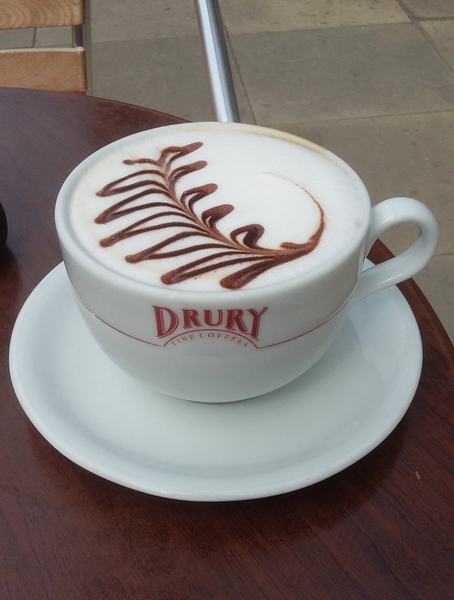 Cappuccino - with or without chocolate sprinkles ?
