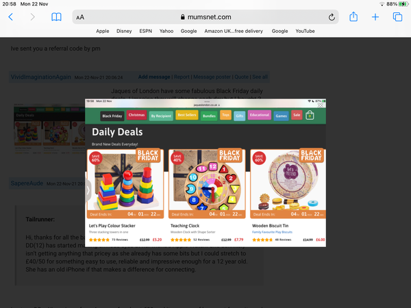 Thread 22 - the one where the work experience person was left in charge of JL