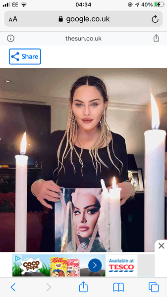 Madonna’s face? I can’t believe there’s not a thread already?