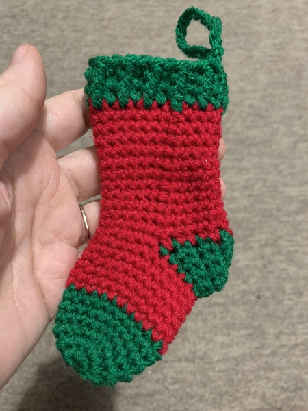 Mini stockings help