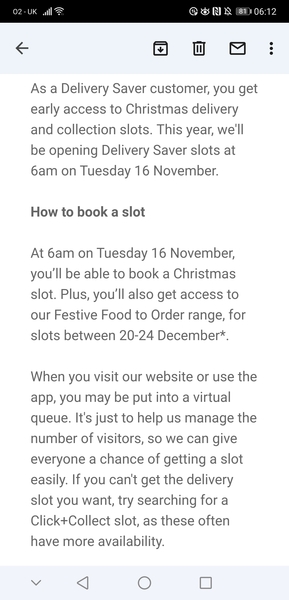 Tesco Christmas Slots