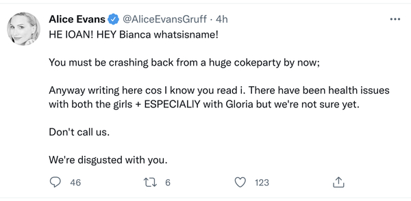 Alice Evans on Lorraine